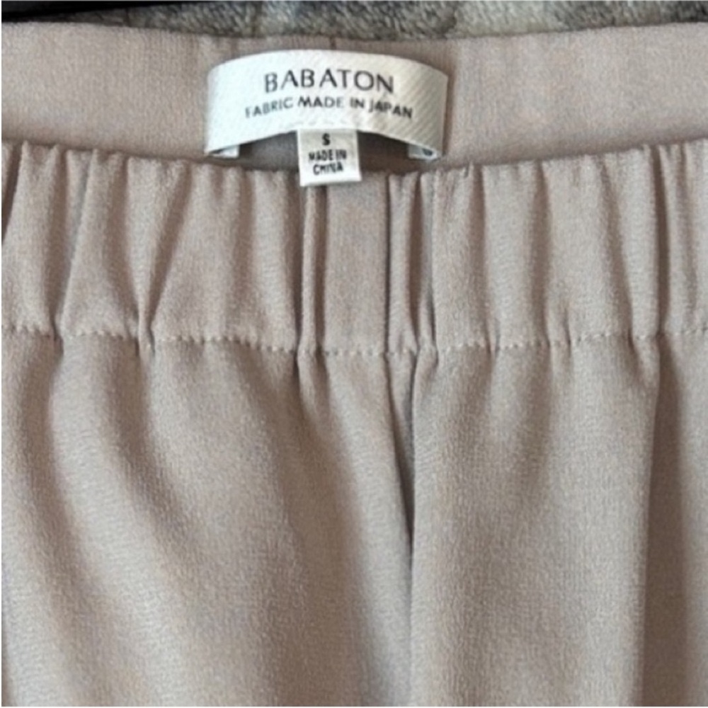 Babaton Aritzia Women's Soft Beige/Taupe Dexter Joggers pants Sz:S - Picture 2 of 9